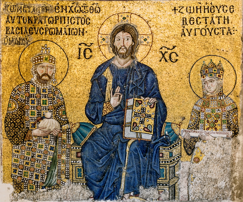 Mosaïque de l'impératrice Zoé, Sainte-Sophie (Istanbul, Turquie)