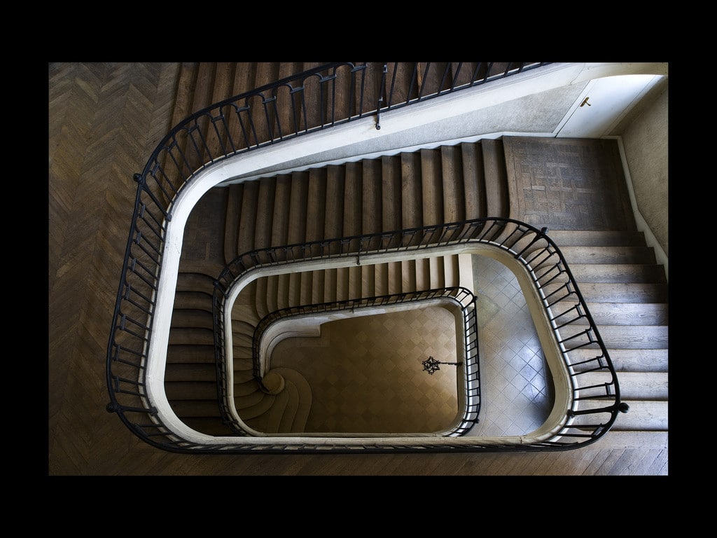 Lycée Charlemagne, stairwell