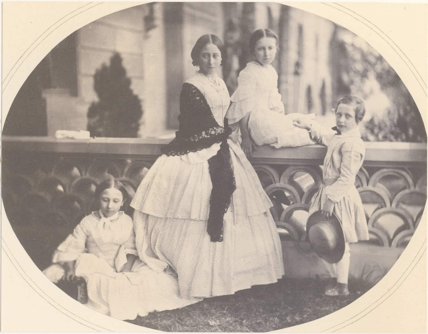 Several of Queen Victoria's grandchildren. 