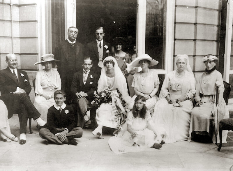 The wedding of William Leeds with Princess Xenia of Russia