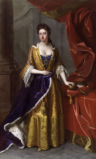 Queen Anne1705, portrait bu Mickael Dahl_ England queen_ ENgland War_ Anne & Sarah_ Michael of greece chronicles_