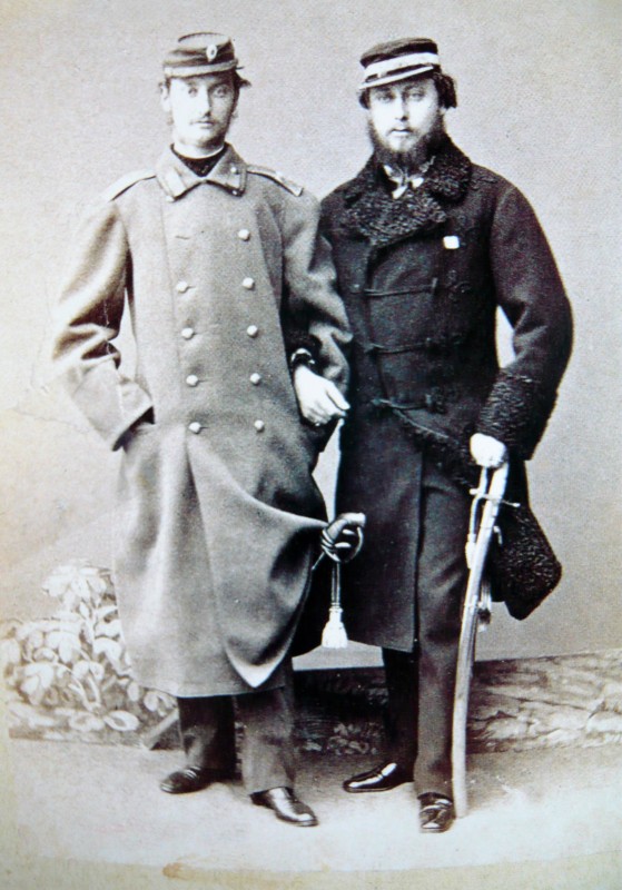Les futurs Edouard VII et Frederic VIII-denmark-princemichaelchronicles